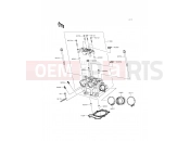 KAWASAKI KX250F (KX250ZGF) Cylinder Head