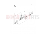 KAWASAKI KX250F (KX250ZGF) Crankshaft