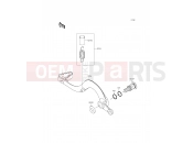 KAWASAKI KX250F (KX250ZGF) Brake Pedal