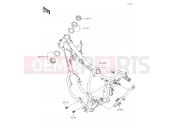 KAWASAKI KX65 (KX65AHF) Frame