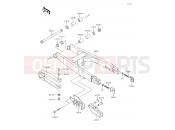KAWASAKI KX65 (KX65AHF) Swingarm