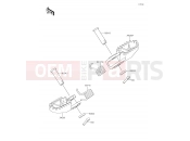 KAWASAKI KX65 (KX65AHF) Footrests