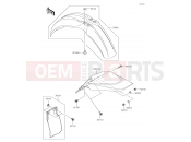 KAWASAKI KX65 (KX65AHF) Fenders