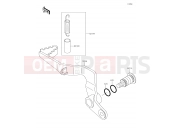 KAWASAKI KX65 (KX65AHF) Brake Pedal