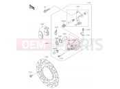 KAWASAKI KX65 (KX65AHF) Front Brake