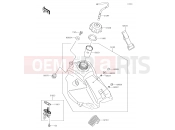 KAWASAKI KX65 (KX65AHF) Fuel Tank