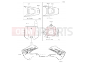 KAWASAKI KX65 (KX65AHF) Labels