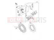 KAWASAKI KX80 (KX80-L2) Front Brake