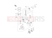 KAWASAKI KX250 (KX250-J2) Crankshaft/Piston