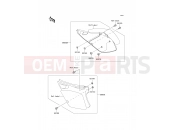 KAWASAKI KX250 (KX250-J2) Side Cover