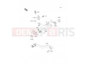 KAWASAKI 2000 Gear Change Mechanism