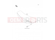 KAWASAKI 2000 Seat