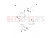 KAWASAKI 2000 Labels