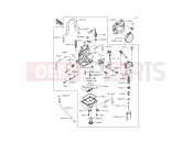 KAWASAKI KX125 (KX125-L2) Carburetor