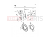 KAWASAKI KX125 (KX125-L2) Front Brake