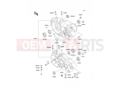 KAWASAKI KX500 (KX500-E12) Crankcase