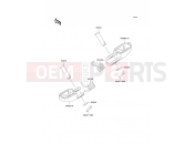 KAWASAKI KX65 (KX65-A1) Footrests