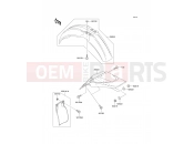 KAWASAKI KX65 (KX65-A1) Fenders