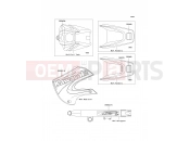KAWASAKI KX65 (KX65-A1) Labels