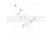 KAWASAKI KX80 (KX80-W3) Brake Pedal