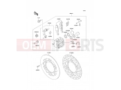 KAWASAKI KX80 (KX80-W3) Front Brake