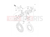 KAWASAKI KX80 (KX80-W3) Rear Brake