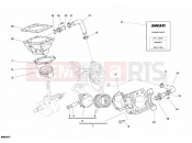 DUCATI Sporttouring ST3 S ABS CYLINDER - PISTON » ENGINE CASE