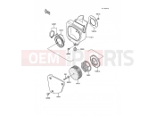 Air Cleaner - Kawasaki KX60 (KX60-B3) 1987