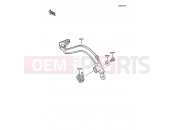 KAWASAKI KMX125 (KMX125-B1) Brake Pedal