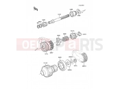 KAWASAKI Z1300 (ZG1300-A2) Secondary Shaft