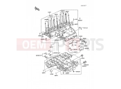 KAWASAKI Z1300 (ZG1300-A2) Crankcase