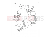 KAWASAKI Z1300 (ZG1300-A2) Suspension/Shock Absorber