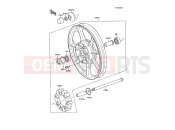 KAWASAKI Z1300 (ZG1300-A2) Rear Hub