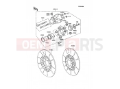 KAWASAKI Z1300 (ZG1300-A2) Front Brake