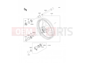 KAWASAKI 2000 Front Hub