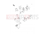 KAWASAKI 2000 Gear Change Mechanism