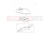 KAWASAKI 2000 Decals(Gray)