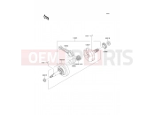 Crankshaft - Kawasaki KAZER (AN110-D2) 2000