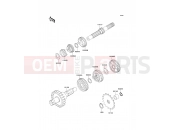 Transmission - Kawasaki KAZER (AN110-D2) 2000