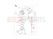 Carburetor - Kawasaki KAZER (AN110-D2) 2000