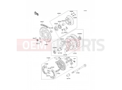 Rear Hub - Kawasaki KAZER (AN110-D2) 2000