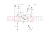 Ignition Switch - Kawasaki KAZER (AN110-D2) 2000