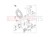 Front Brake - Kawasaki KLE500 (KLE500-A10) 2000
