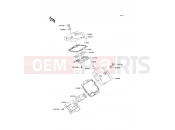 Cylinder Head Cover - Kawasaki VN CLASSIC (VN400-C5) 2000