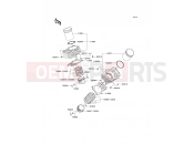 Cylinder/Piston(s) - Kawasaki VN CLASSIC (VN400-C5) 2000