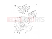 Left Engine Cover(s) - Kawasaki VN CLASSIC (VN400-C5) 2000