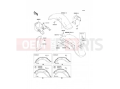Fenders - Kawasaki VN CLASSIC (VN400-C5) 2000