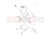 Brake Pedal - Kawasaki VN CLASSIC (VN400-C5) 2000