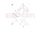 Side Covers/Chain Cover - Kawasaki VN CLASSIC (VN400-C5) 2000