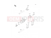 Gear Change Drum/Shift Fork(s) - Kawasaki KLR650 (KL650-C8) 2002